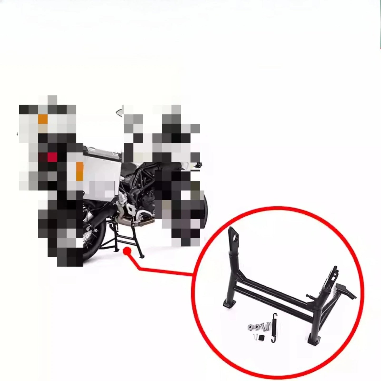 Motorcycle Modification Center Parking Stand Kickstand Middle Kick Support Bracket For Benelli TRK502X TRK702X TRK552X