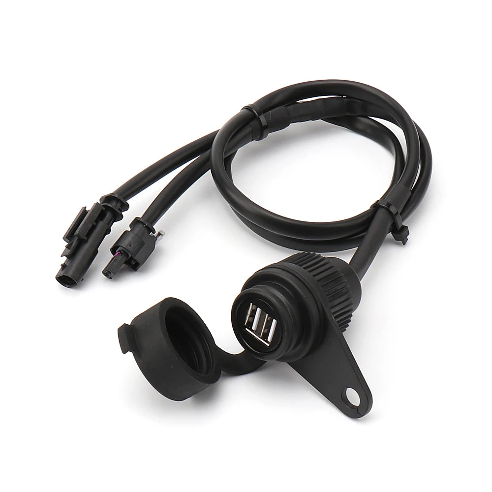 For BMW F900XR G310R F700GS F650GS F800GS R1250R R18 Motorcycle Charger Power Supply Socket USB Waterproof Adapter High Quality