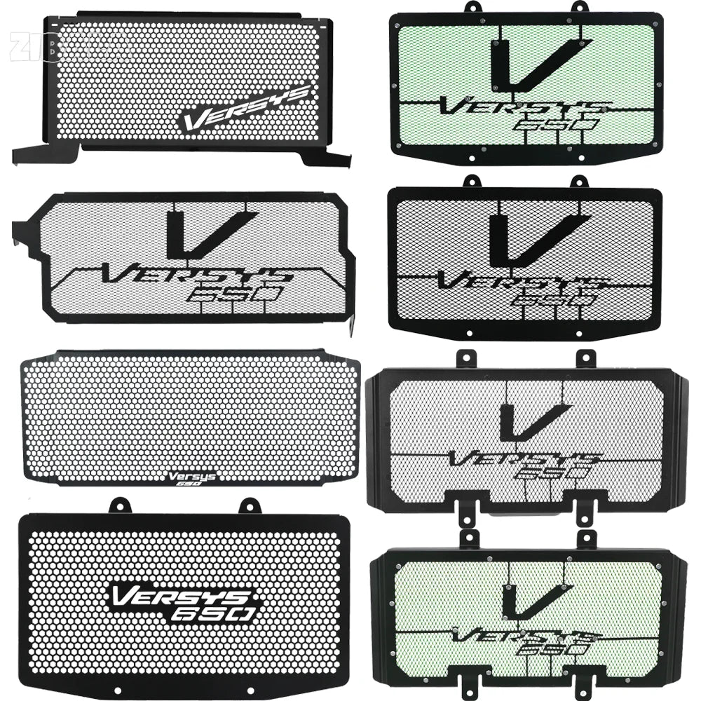 For Kawasaki Versys 650 Versys 650 ABS KLE650 2015-2026 Motor Accessories Radiator Grille Grill Guard Protector Cover Protection