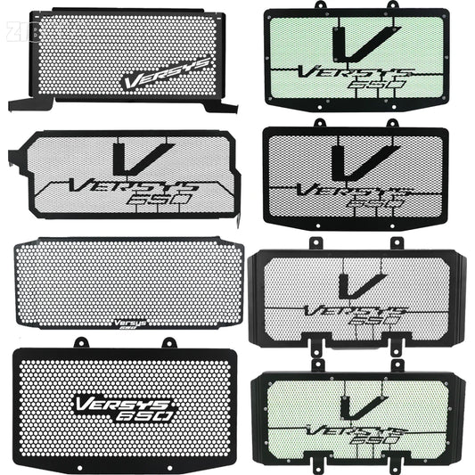 For Kawasaki Versys 650 Versys 650 ABS KLE650 2015-2026 Motor Accessories Radiator Grille Grill Guard Protector Cover Protection