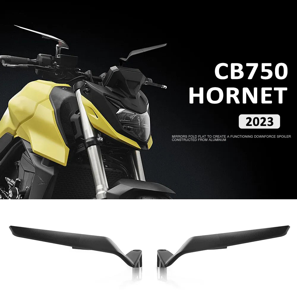 New CB750 Hornet 2023 Mirror Motorcycle Accessories 360° rotation Side Rearview Mirrors For Honda CB 750 HORNET