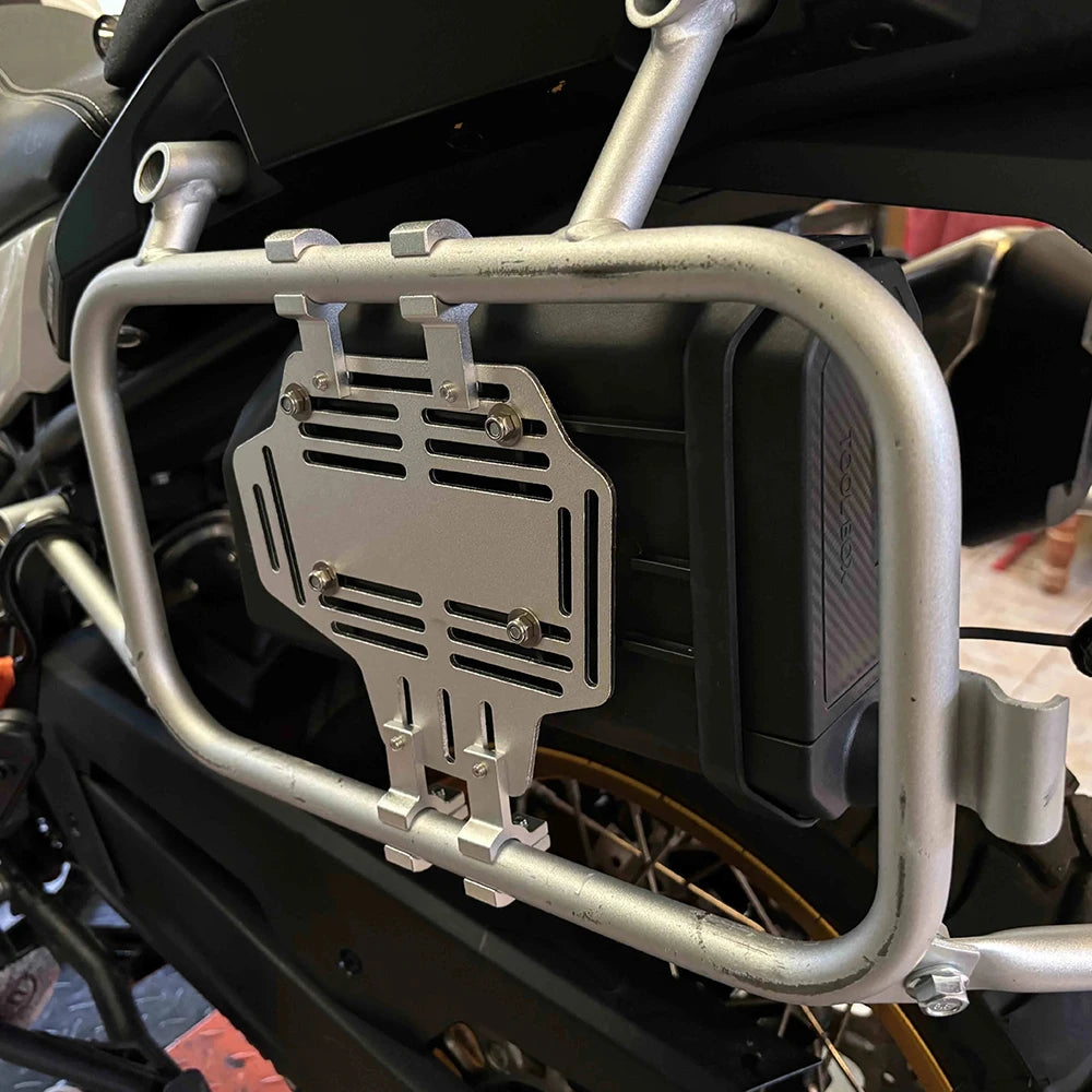 For HONDA Africa Twin CRF1000L NC700X VFR1200X Crosstourer Motorcycle Toolbox Tool Box Waterproof Side Decorative Box