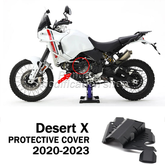 FOR DUCATI Desert X  DesertX motorcycle 2022 2023  accessorie  Engine protective cover Body protection Modified parts