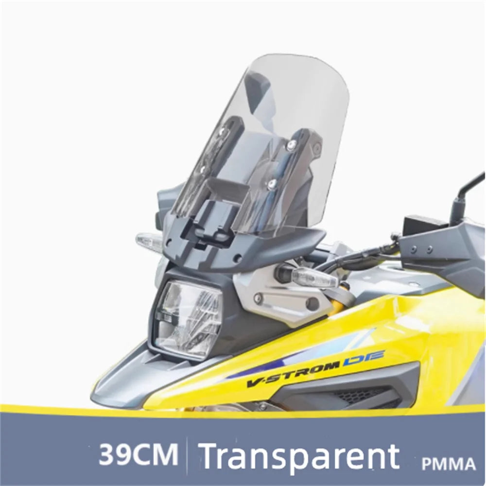 For SUZUKI V-Strom 1050 DE Front Windshield DL1050DE Windshield Enhancement Rain Shield Modification Accessories suzuki