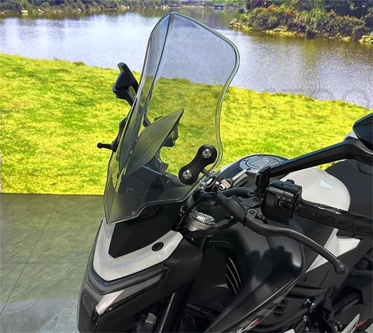 Motorcycle CF 450 NK Windscreen Windshield Wind Screen with mounting bracket Front Glass for CFMOTO 450NK NK450