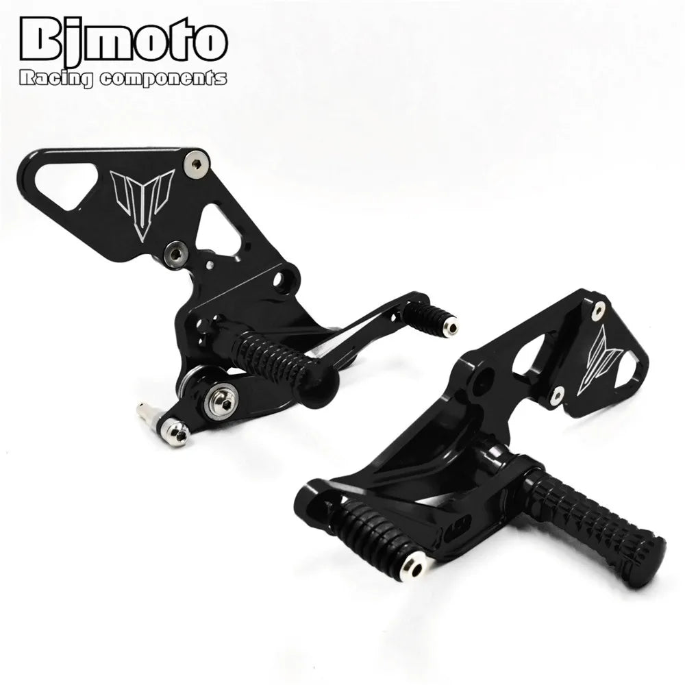 CNC Adjustable Rearset Footpeg Footrest Rear Set For Yamaha FZ-07 MT-07 FZ07 MT07 MT 07 2020 2019 2018 2017 2016 2015 2014 2013