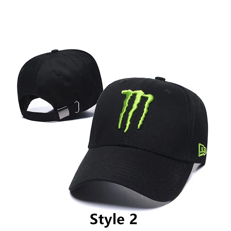 Monster Energy Baseball Cap Snapback Hat Hats & Caps Men Moto  Letters Racing Motocross Riding Hip Hop Sun Hats