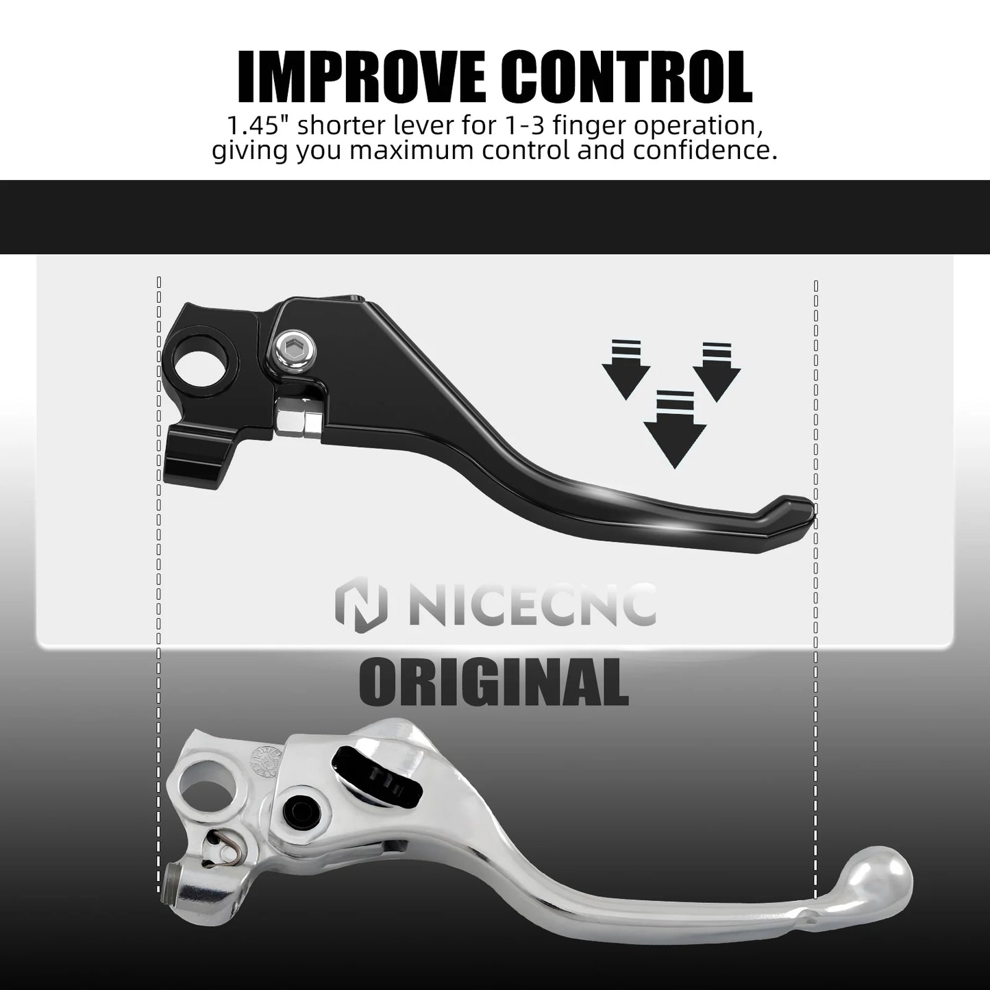 For KTM 690 Enduro R SMC R 2014-2023 Short Clutch Lever Brake Lever Husqvarna 701 Enduro Supermoto 2016-2023 GasGas 700 SM/ES 22