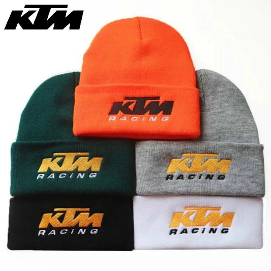 Autumn and winter fashion solid color woollen hat KTM high-quality embroidery men's and women's fashion woollen hat M11