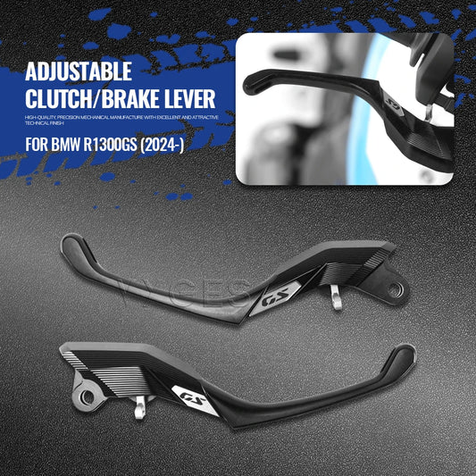 Motorcycle Accessories Adjustable Brake Lever Clutch Lever For BMW R1300GS R 1300 GS 2024- VarioLever Front Control Handles