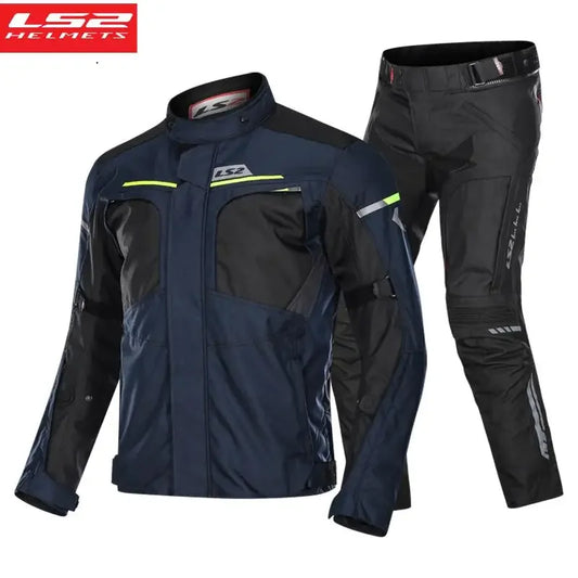 LS2 MJ-119 motorcycle jacket for men and women anti-fall warm waterproof motorcycle motorcycle four seasons