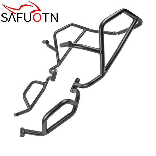 For CFMOTO 450MT 2024 Engine Guard Highway Crash Bar Motorcycle Frame Protection Upper Lower Bumper 450 MT Accessories