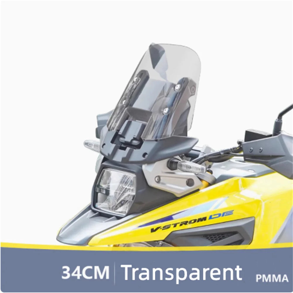 For SUZUKI V-Strom 1050 DE Front Windshield DL1050DE Windshield Enhancement Rain Shield Modification Accessories suzuki