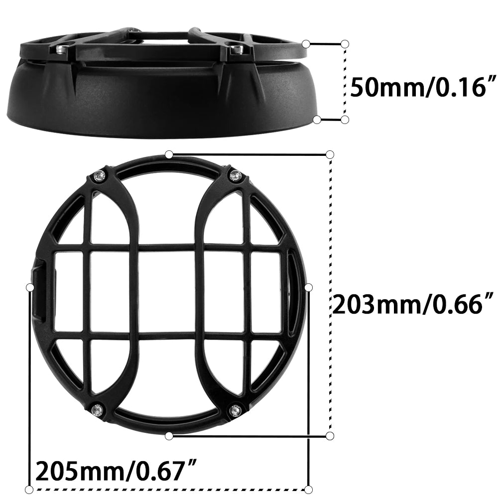 Motorcycle For R18 Classic Headlight Protector Head Lights Protection Grille Guard Cover R 18 100 Years R12 R1200 nineT R nineT