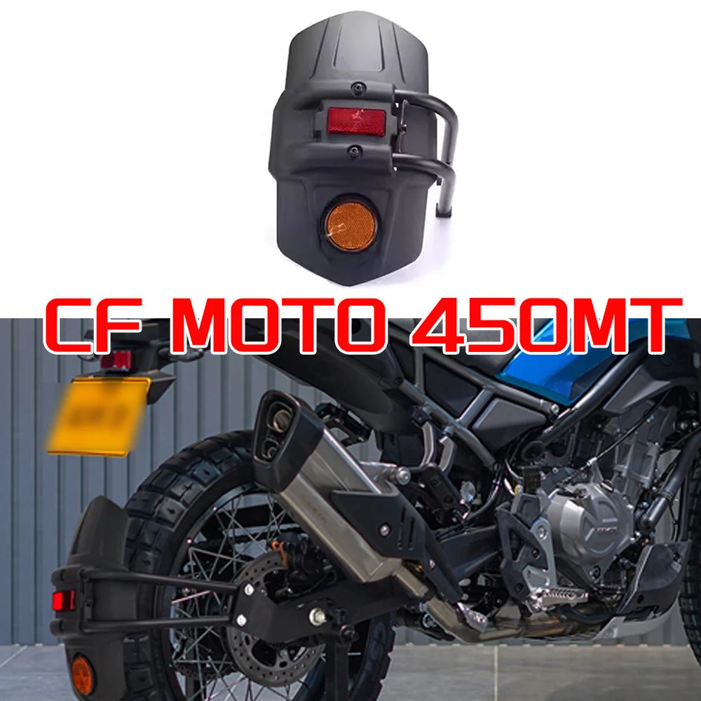 For CFMOTO 450MT 450 MT CF MOTO 450MT MT450 IBEX 450 Motorcycle Rear Fender Mud Splash Guard Accessories