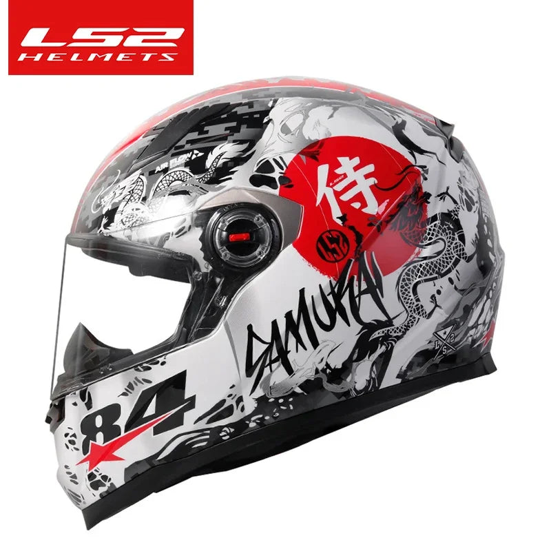Capacete LS2 Full Face Motorcycle Helmet ls2 ff358 motocross racing helmets ECE Certification casco moto casque
