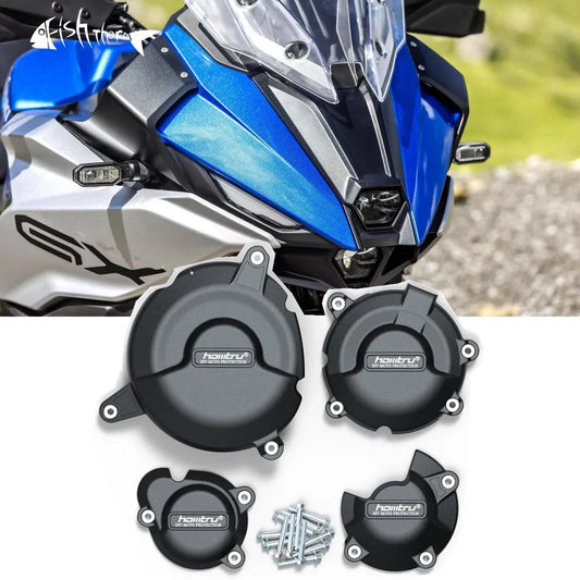 NEW 2024 Motorcycle Engine Cover Sets For Suzuki GSX-S1000GX GSX S1000GX GSX S1000 GX S1000GX Bonnet Protector Engine Cover