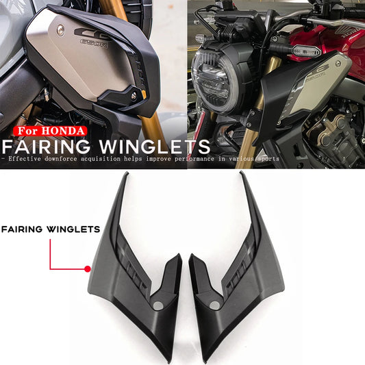 For HONDA CB650R CB 650 R CB 650R 2018-2022 Fairing Winglets Fin Trim Cover Motorcycle Wing Protector Wind Fairing Winglets
