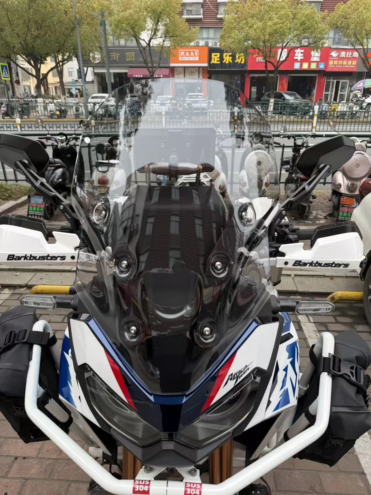 Front Windshield for Honda CRF1000L CRF1100L Africa Twin Tall WindScreen Deflector Modified Accessories CRF1100 L 2024 2025 2026