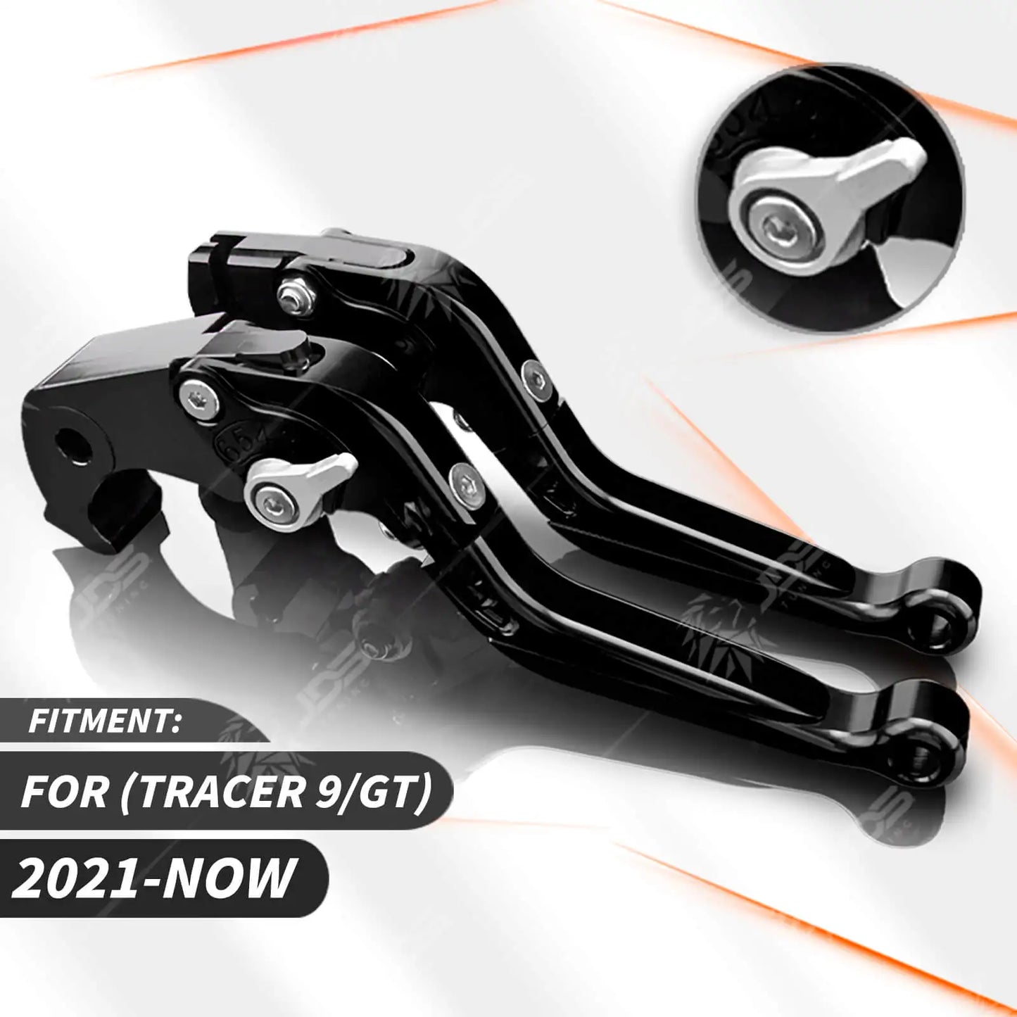 For Yamaha Tracer 9/Tracer 9 GT Clutch Lever Brake Lever Set Adjustable Folding Handle Levers Motorcycle Accessories Parts