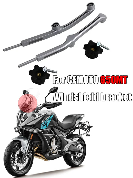 For CFMOTO 650MT CF650-3 Movable Lever Pin Adjustment Button Motorcycle Windshield Support Wind Deflector Bracket