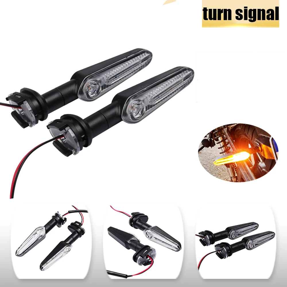 Motorcycle LED Turn Signal Light Indicator Directional Flasher Lamp For YAMAHA MT07 MT09 MT-07 MT-09 TRACER FZ-09 Accessories