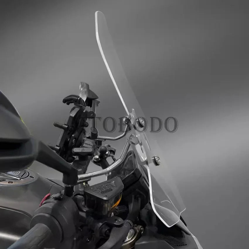For CFMOTO 800NK NK800 Motorcycle Sports Visor Windscreen Windshield Windscreen With Mounting Bracket Deflector for CF 800 NK