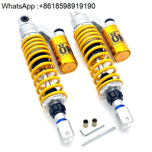 Taiwan Jinzhan fourth generation modified NMAX155 XMAX PCX motorcycle rear shock absorption and damping adjustable Olins