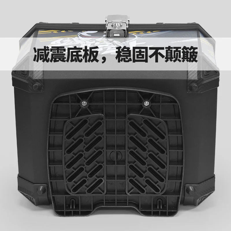 45L Motorcycle Tail Box Universal For R1200GS R1250GS F800GS F850GS G310gs F750gs Top Rear Luggage Tool Tail Box Large Capacity
