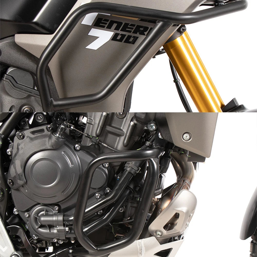 For YAMAHA TENERE 700 XTZ690 2025 2026 Engine Guard Highway Crash Bar Motorcycle Frame Protection Bars Bumper Stunt Cage