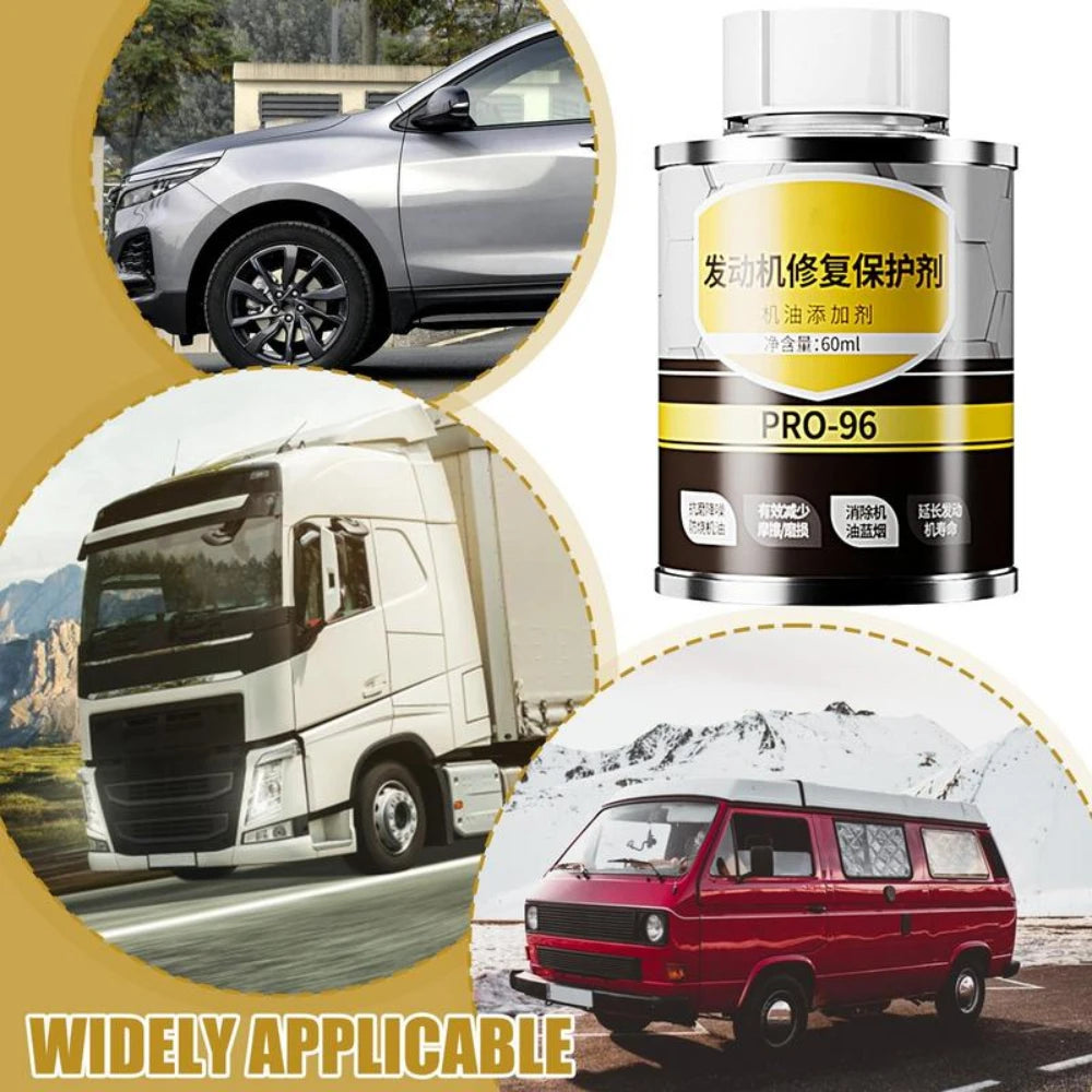 60ml Anti-wear Repair Protectant for Automobile Engine Noise Reduction Anti-shake Anti-rust Burning and Anti-oxidation Agent