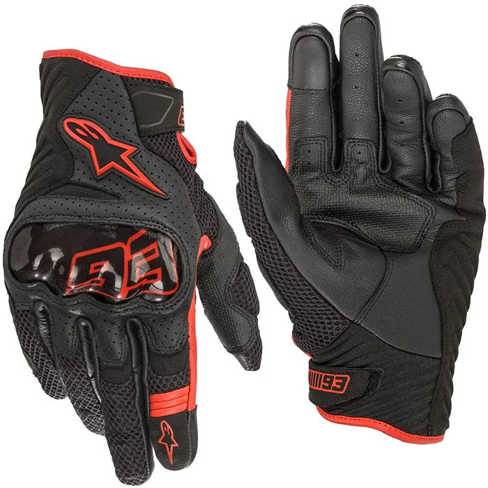 A-star motorcycle gloves summer mesh breathable riding motorcycle anti fall gloves touch screen leather