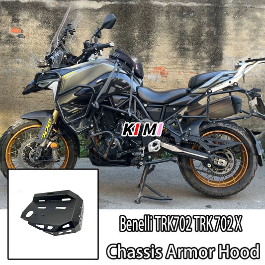  Motorcycle Engine Protection Cover Engine Guard Chassis Armor Engine Cover  FOR Benelli TRK702 TRK 702 X TRK702X