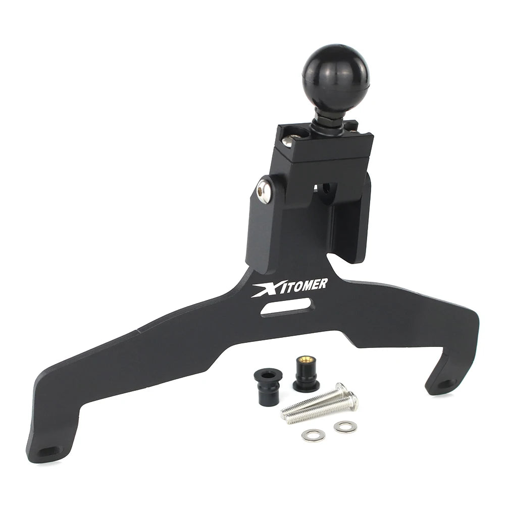 For Suzuki GSX-S1000GX GSX-S 1000 GX 2024- Motorcycle Windshield GPS Navigation Mount Bracket Navigation Windscreen GPS Holder