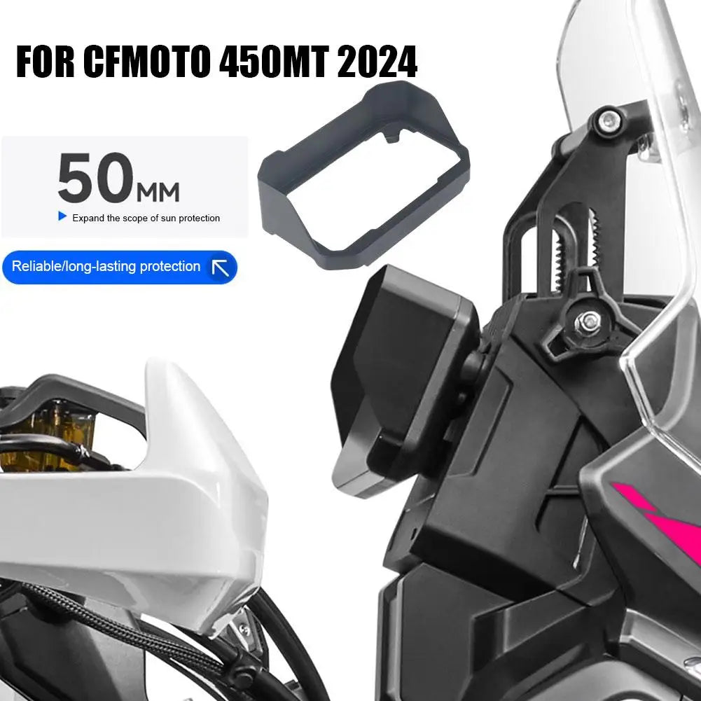 FOR CFMOTO 450MT 450 MT 2024 Motorcycle Accessories Sun Visor Cover UV-resistant Long-lasting Dashboard Guard Protector