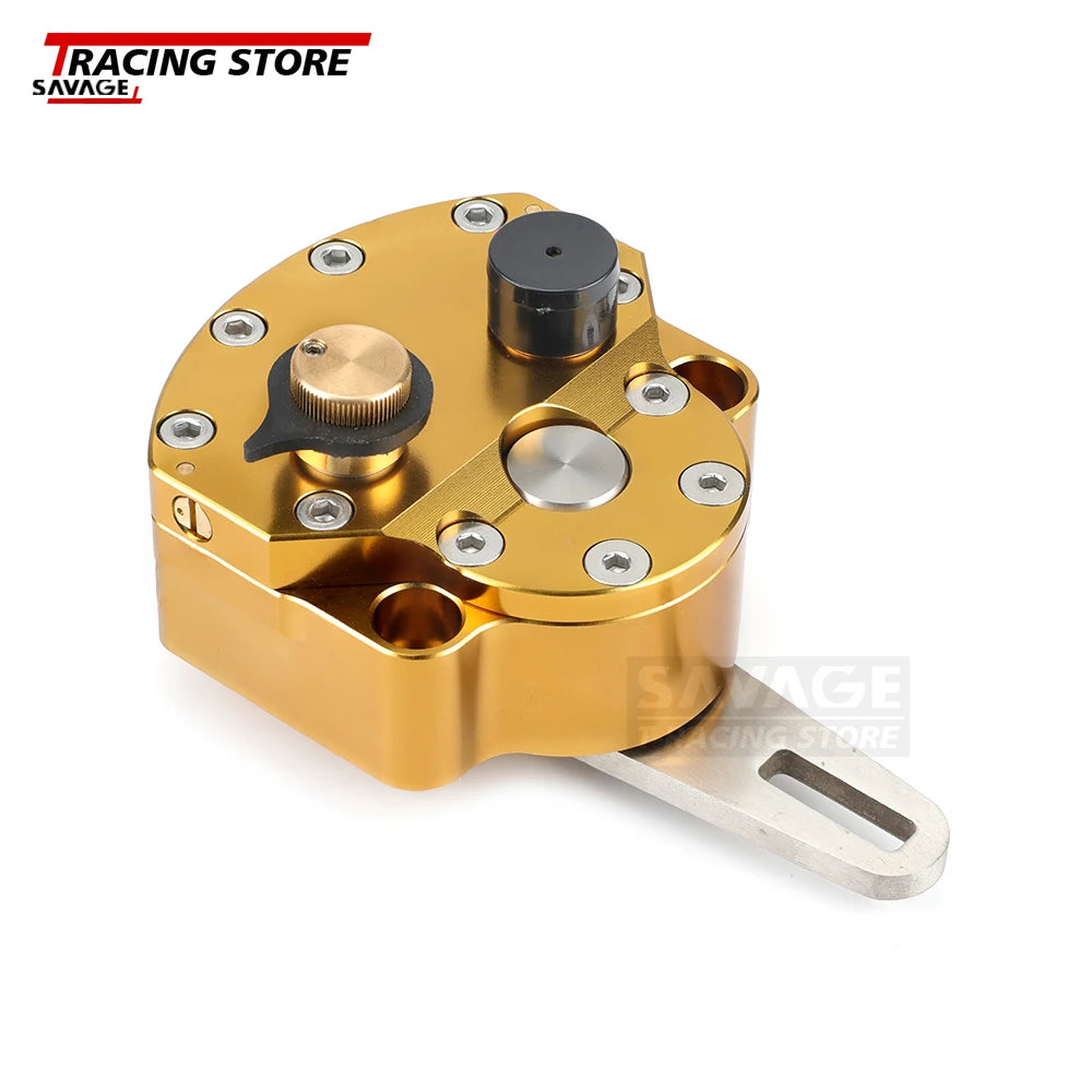 Adjustable Universal Motorcycle Steering Damper Stabilizer For  HONDA SUZUKI YAMAHA XL750 MT09 MT07 MT03 NC700 GSX1300 XR125 CBR