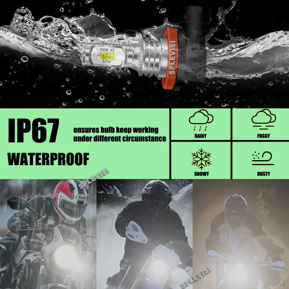 Motorcycle Light H11 H8 H9 LED Headlight High Beam Bulbs Fits For BMW R1200R Classic Standard ABS 2006-2015