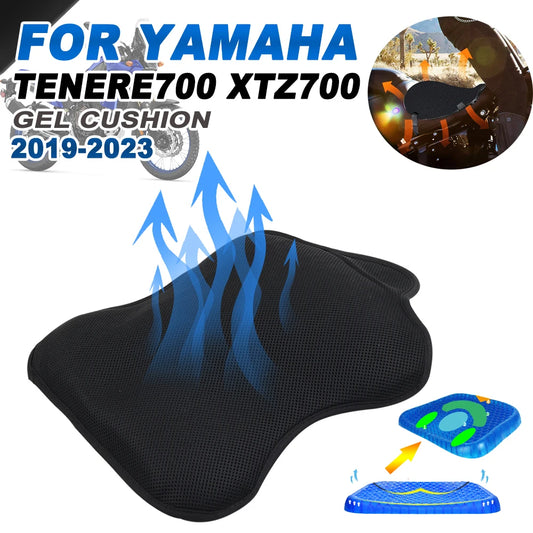 2022 2023 TENERE700 For YAMAHA TENERE 700 XTZ700 T7 T700 2019-2021 Motorcycle Accessories Gel Pressure Relief Seat Cushion Cover