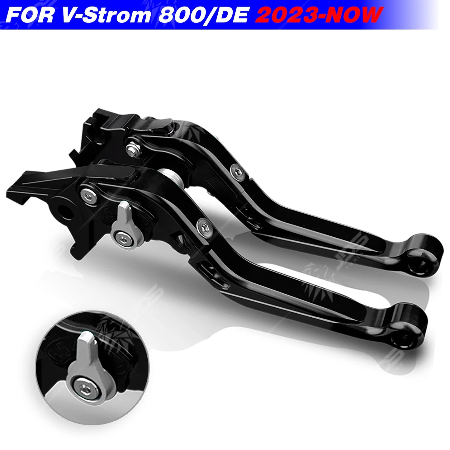 For Suzuki V-STROM 800/800DE Clutch Lever Brake Lever Set Foldable Adjustable Handle Levers Motorcycle Accessories Parts