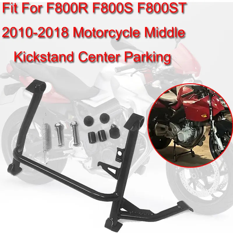 Motorcycle Accessories Middle Kickstand Center Parking Stand Firm Holder Support Fit For BMW F800R F 800R F800S F800ST 2010-201