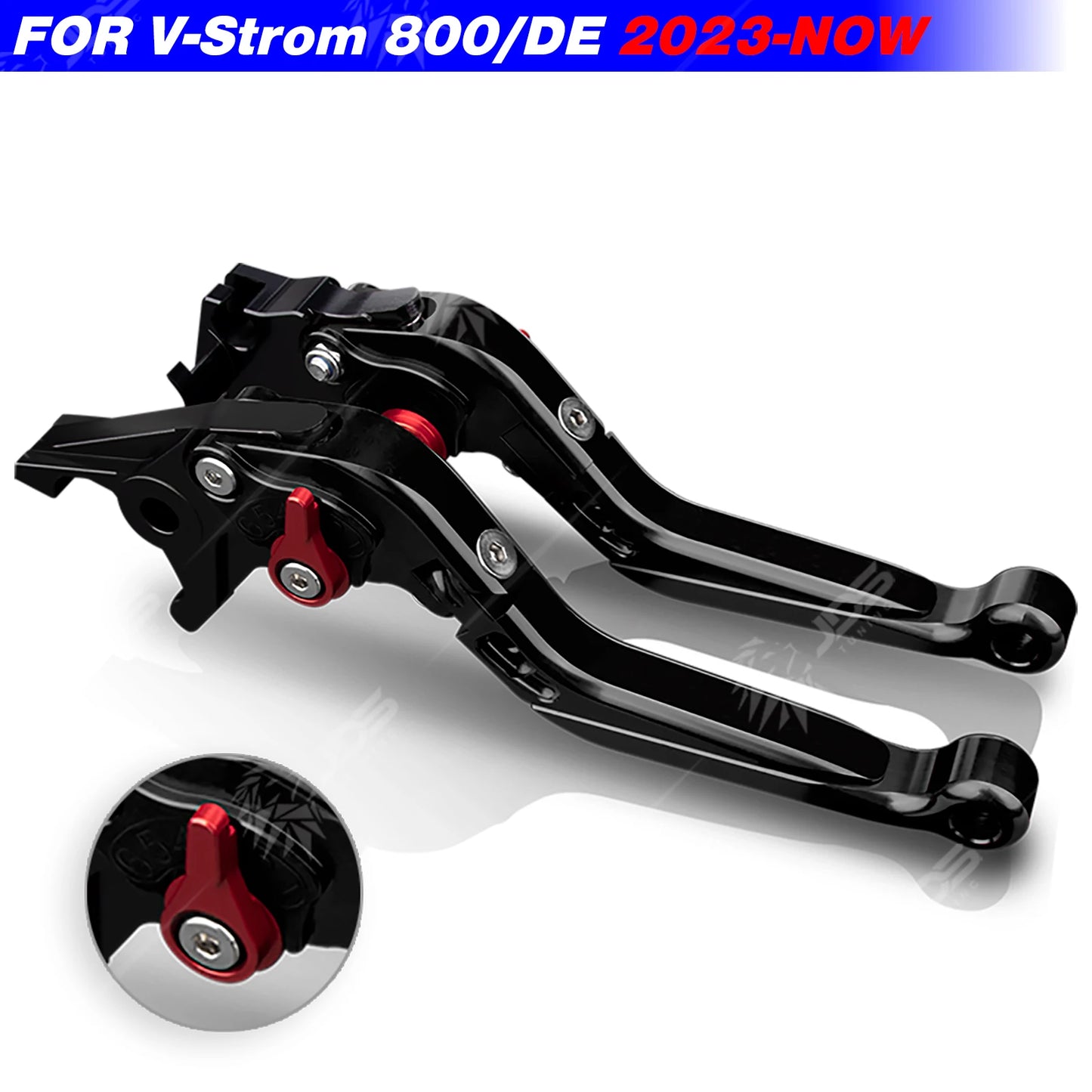 For Suzuki V-STROM 800/800DE Clutch Lever Brake Lever Set Foldable Adjustable Handle Levers Motorcycle Accessories Parts