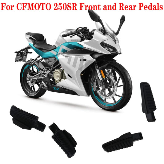 FOR CFMOTO CF250SR/300SR 250SR MY22 Motorcycle Parts Front and Rear Pedals Suitable for CFMOTO 250SR 250SR-MY22