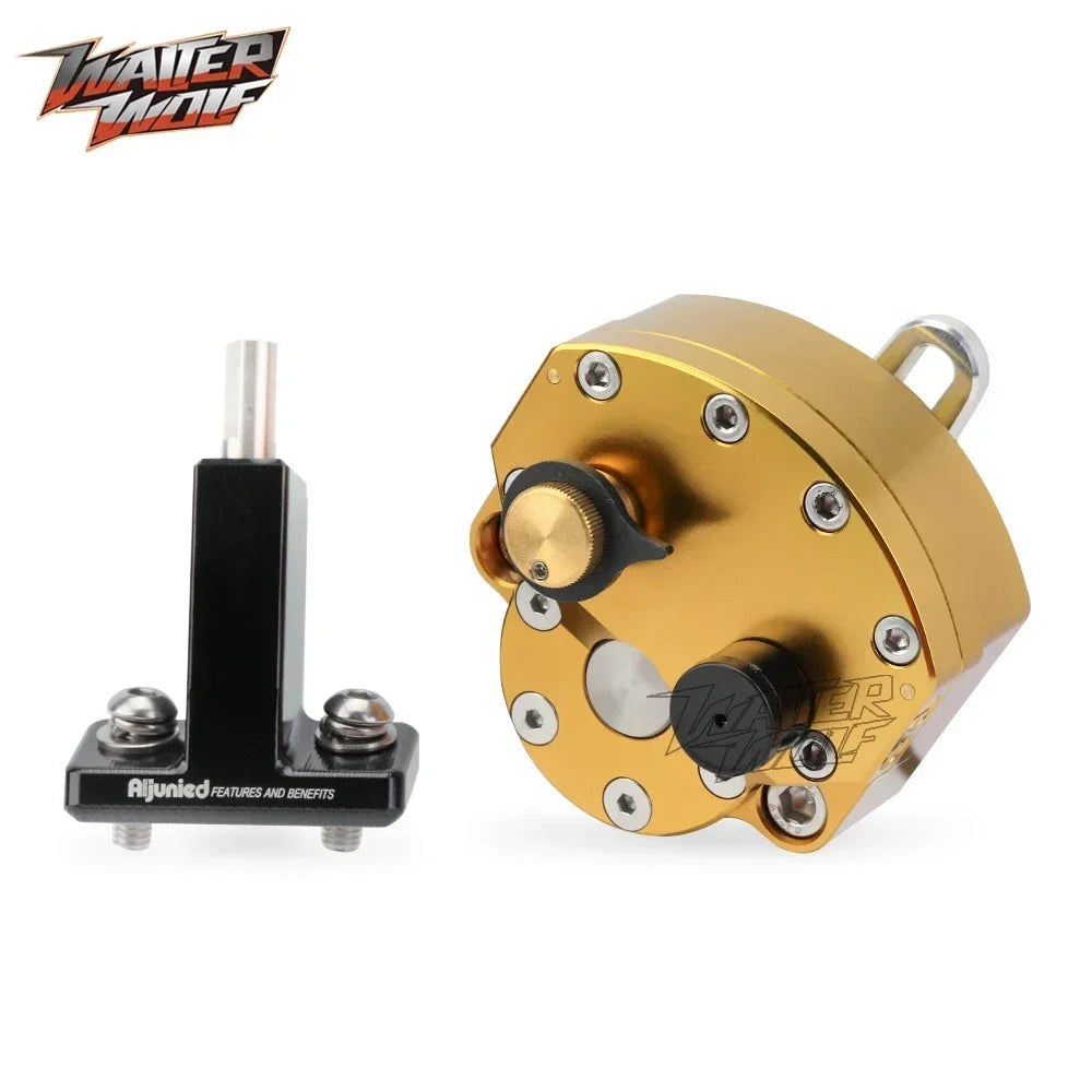 Adjustable Steering Damper Stabilizer for Kove 450 Rally 2023 2024 Stability Safety 24 Gear Damping Control for Colove Rally 450