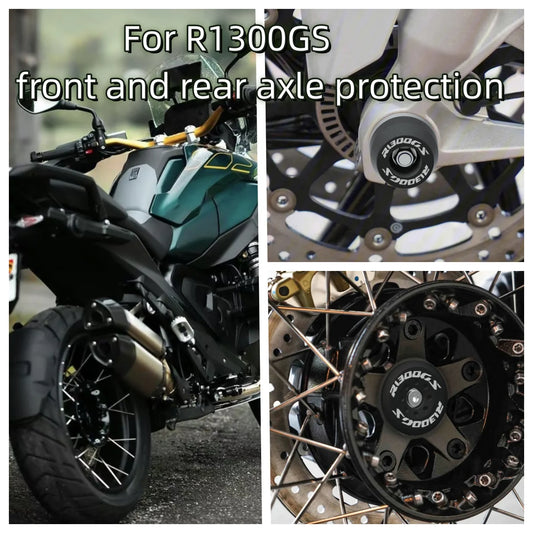 R1300GS For BMW R1300GS R 1300 GS 2023-2024 New Motorcycle Front Rear wheel Spindle Crash Protection