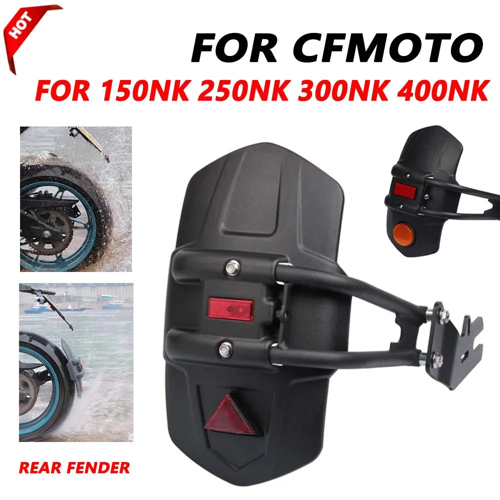 For CFMOTO NK150 CF 150NK NK250 250NK 300NK NK300 NK400 400NK NK 150 250 300 400 NK Motorcycle Rear Fender Mudguard Splash Guard