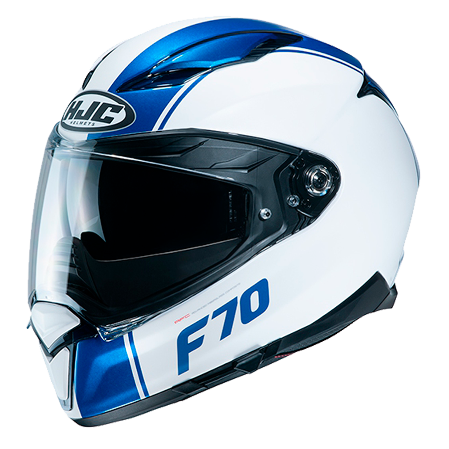 HJC F70-Mago model motorcycle helmet MC1SF size S-L (custom sizes) fiberglass, motorcycle
