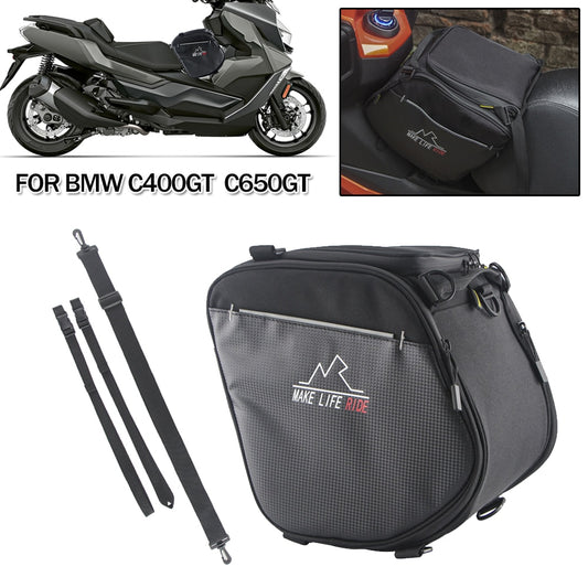 Motorcycle Waterproof Scooter Pedal Bag For BMW C400GT C650GT For TMAX 530 560 Outdoor Toolbag Shoulder Bags For PCX XADV Maxsym