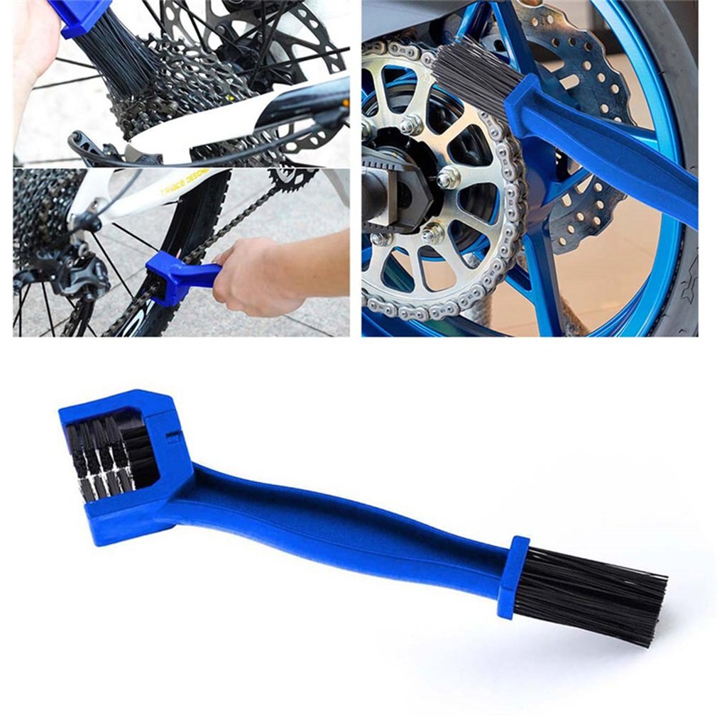 Motorcycle Bicycle Chain Brush Cleaning Brush Electric Car Bicycle Chain Flywheel Maintenance Cleaner Gear Grunge Brush Tool