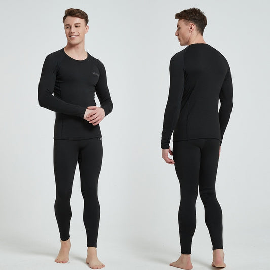 Thermal Underwear Sets 2023 New Men Winter Fleece Long Johns Comfortable Warm Thermo Underwear Thickening Breathable Tights